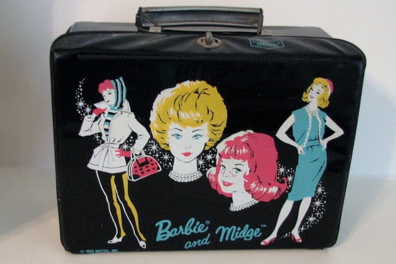 Vintage Barbie and Midge Lunch Box 1963