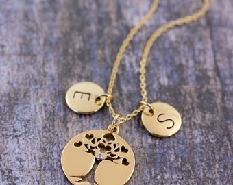 Tree-Of-Life Pendant | Family Tree Necklace | Tree-Of-Life Jewelry | Tree-Of-Life | Personalised Jewelry | Tree-Of-Life Meaning | Pendant