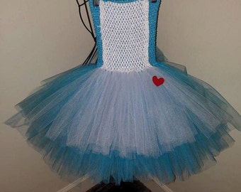 Alice in Wonderland tulle dress