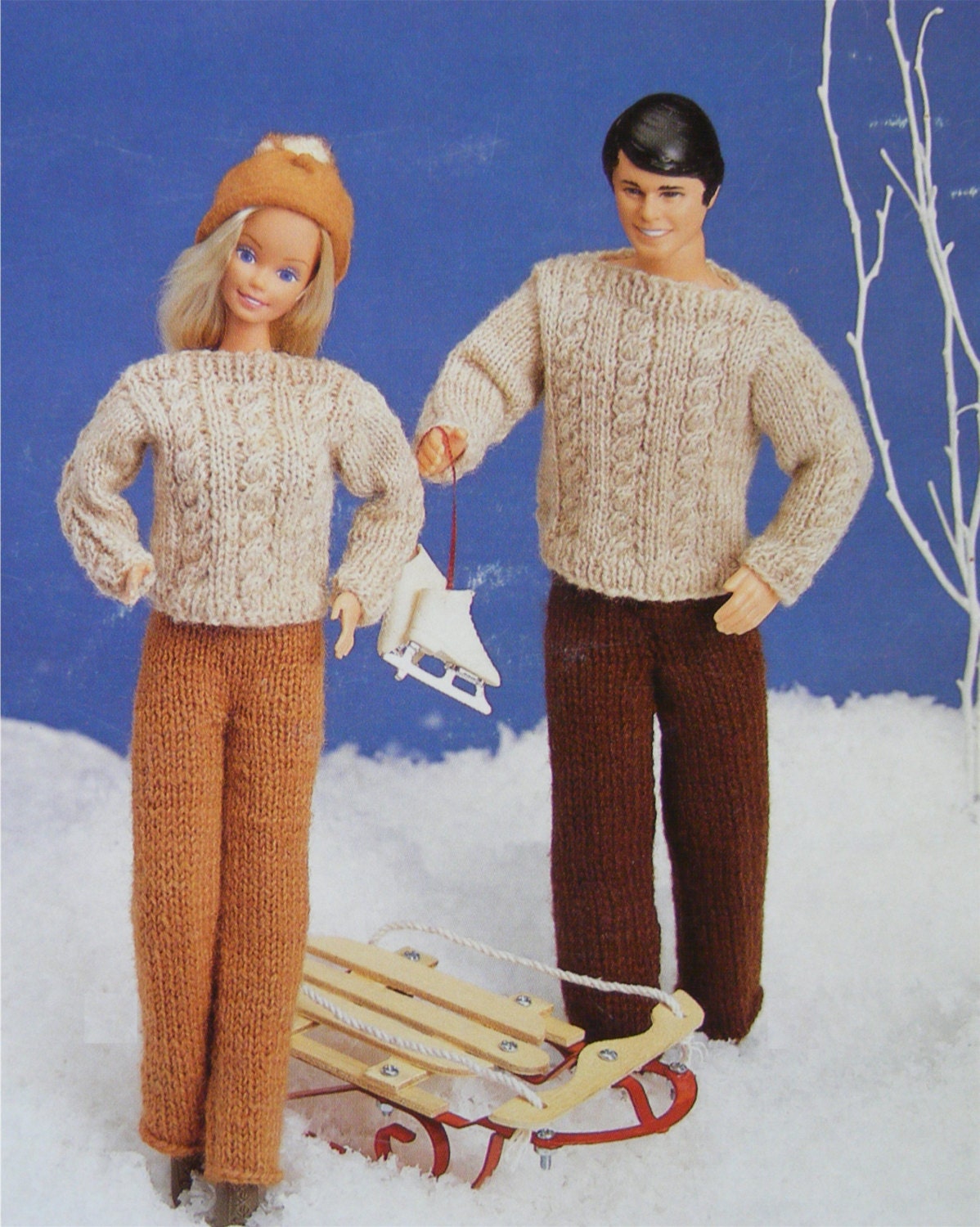 knitting patterns for barbie and ken