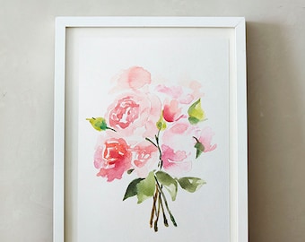 Watercolor Wall Art watercolor paintings | etsy Watercolor Wall Art watercolor paintings | etsy