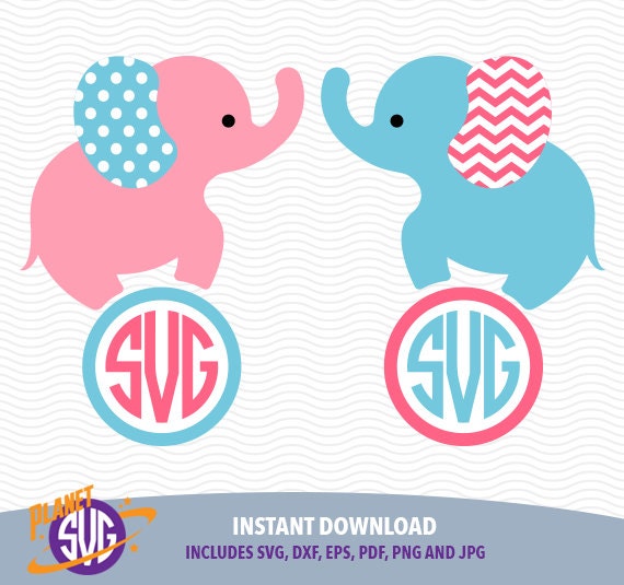 Download BABY ELEPHANTS SVG files Silhouette Studio Files CriCut