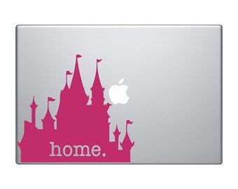 Disney Castle decal, Princess Castle Sticker, MacBook Decal, Cinderella Cstle Decal, Bumper Sticker, Car Decal, Tumblr sticker, MacBook Air