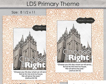 LDS 2017 Theme Binder Covers - Misc Set