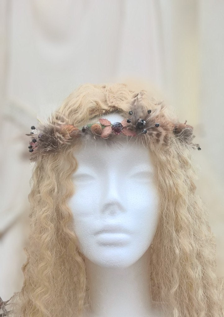 Pagan Flower Headdress 7