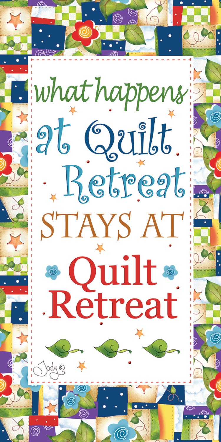 6 x 12 Quilt Retreat Art Panel