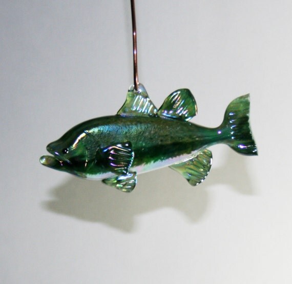 hand blown glass fish ornaments