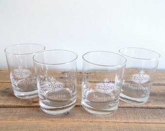Amoco Rocks Glassware Set of Four - Featuring Marietta