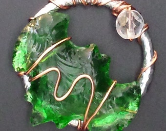 Bat and the Moon necklace