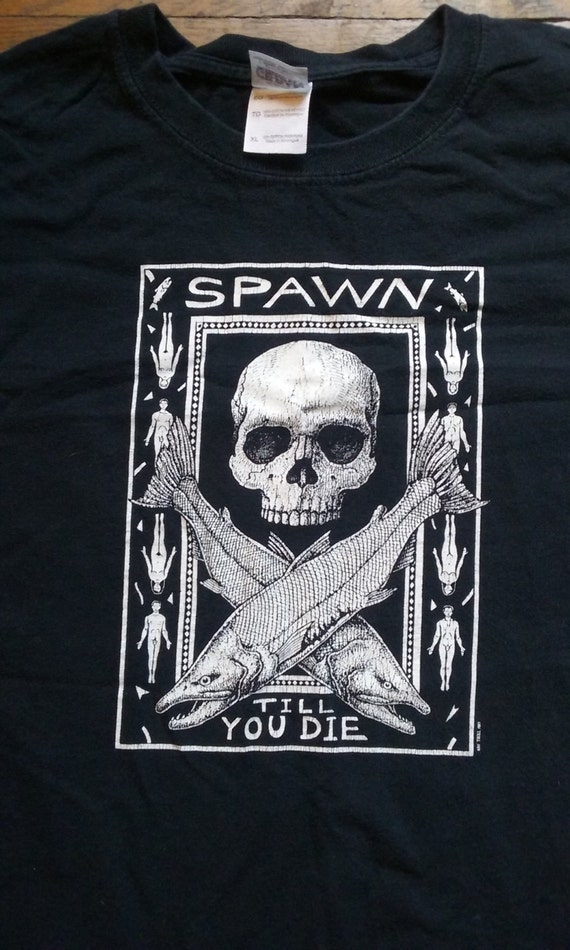 Spawn Till You Die Ray Troll Salmon and by TheSnickeringHannya