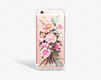 Peony iPhone 7 Case Tough iPhone 7s Case Floral iPhone 7s Plus Case Peony iPhone Case Galaxy S7 Case Floral Samsung Galaxy S7 Edge Case