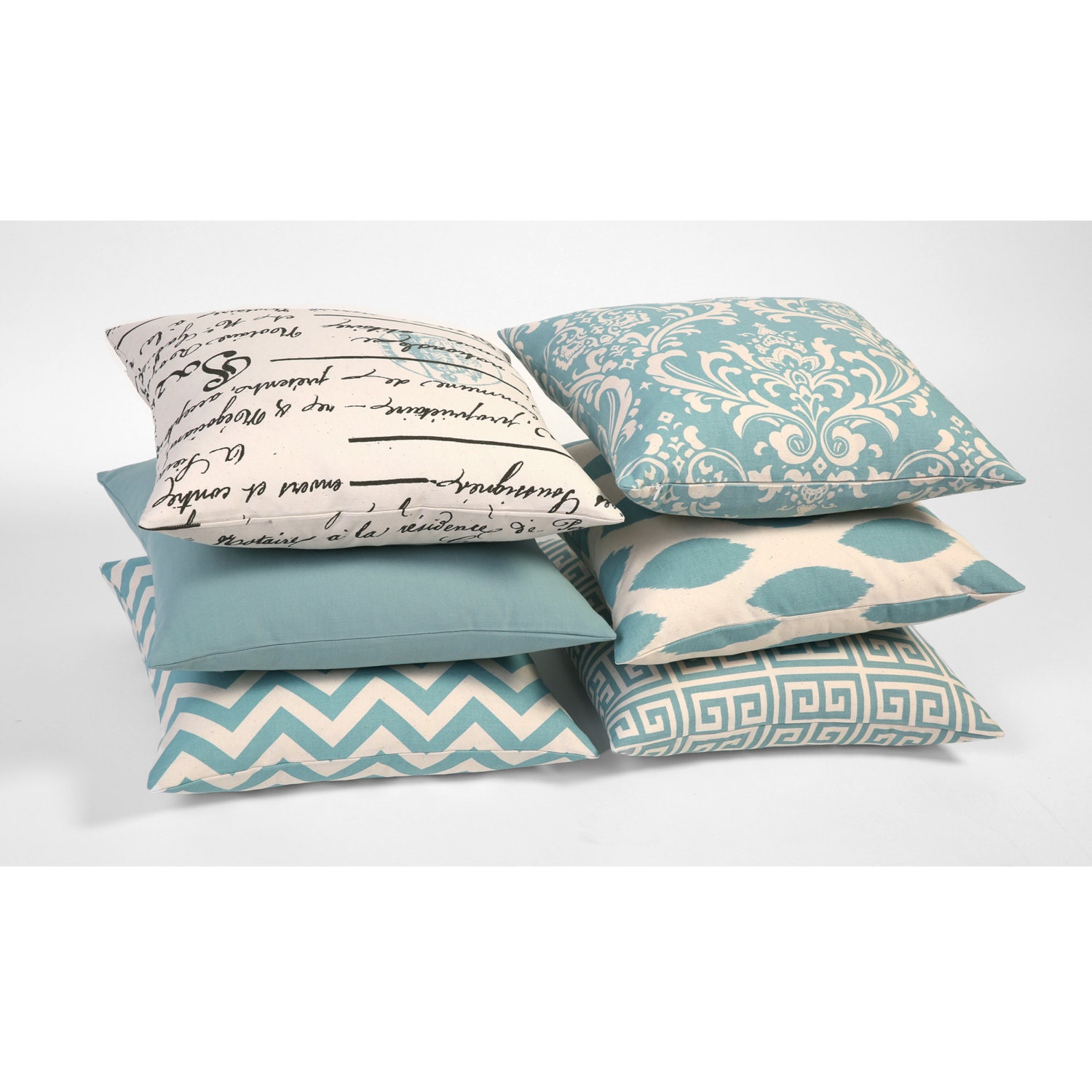 French Country Decorative Zipper Pillow Covers Couch by Pillomatic
