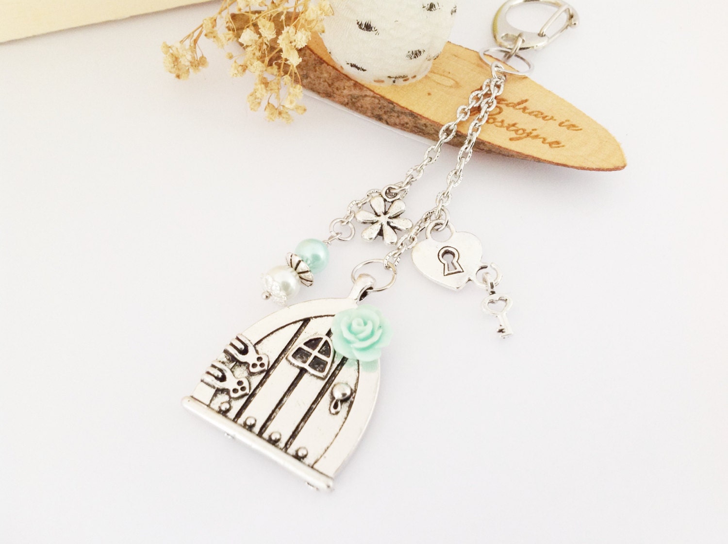 Planner Charm Filofax Charm Zipper Pull Charm or Bag Charm