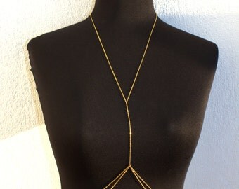 IBIZA IBIZA - Gold Body Chain, Body Jewelry, Beach Jewelry
