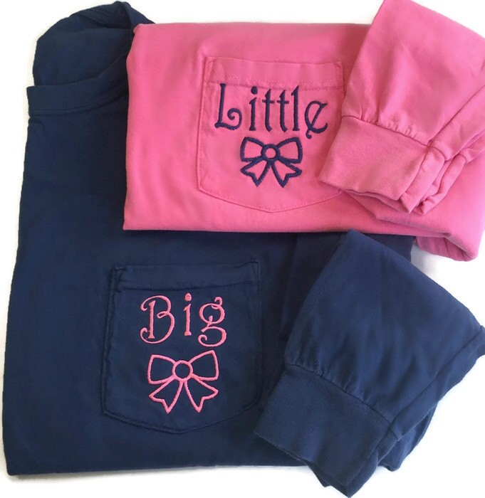 big little long sleeve shirts