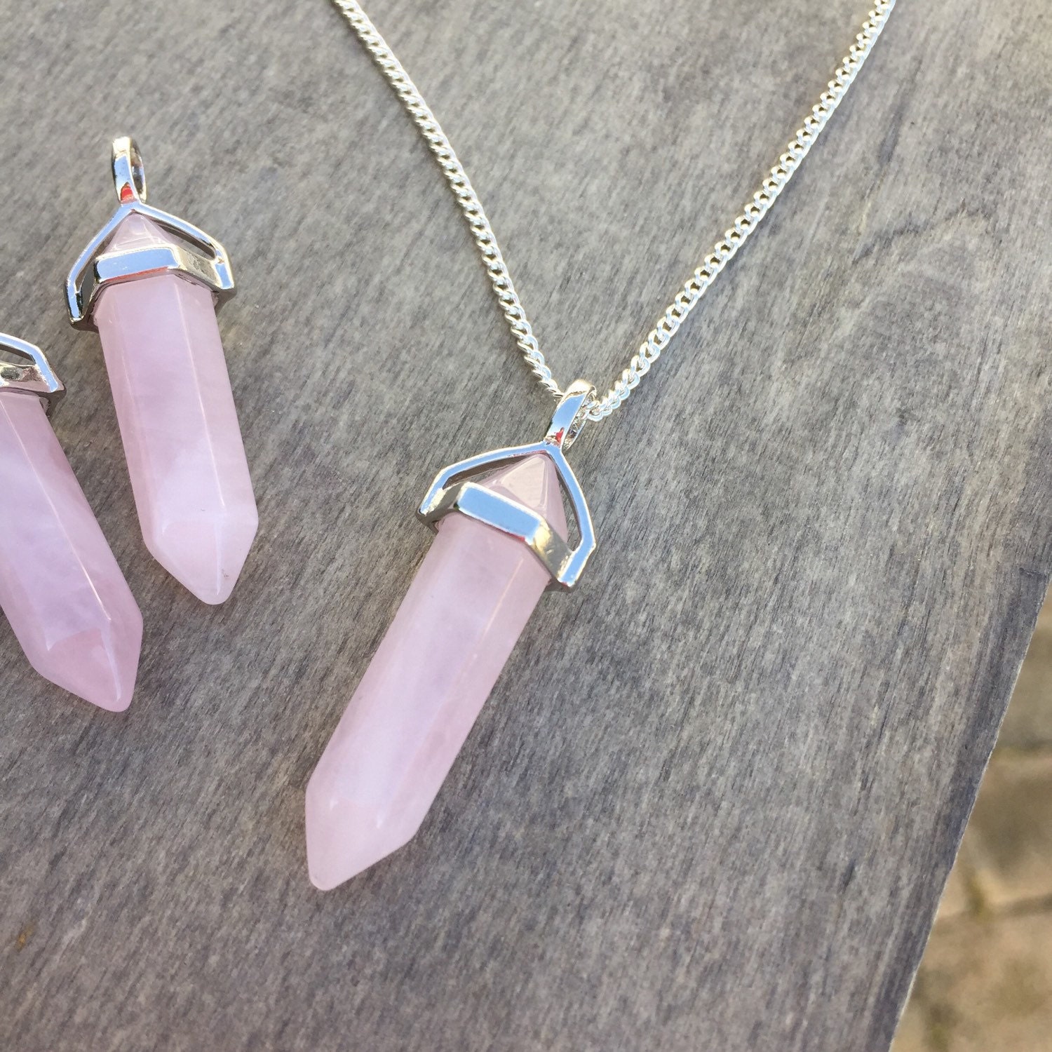 20 Of the Best Ideas for Rose Quartz Crystal Necklace - Home, Family ...