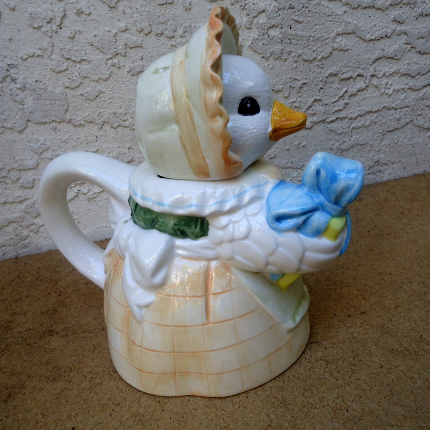 Vintage Ms. Duck Teapot from Heritage Mint Ltd. Collectibles