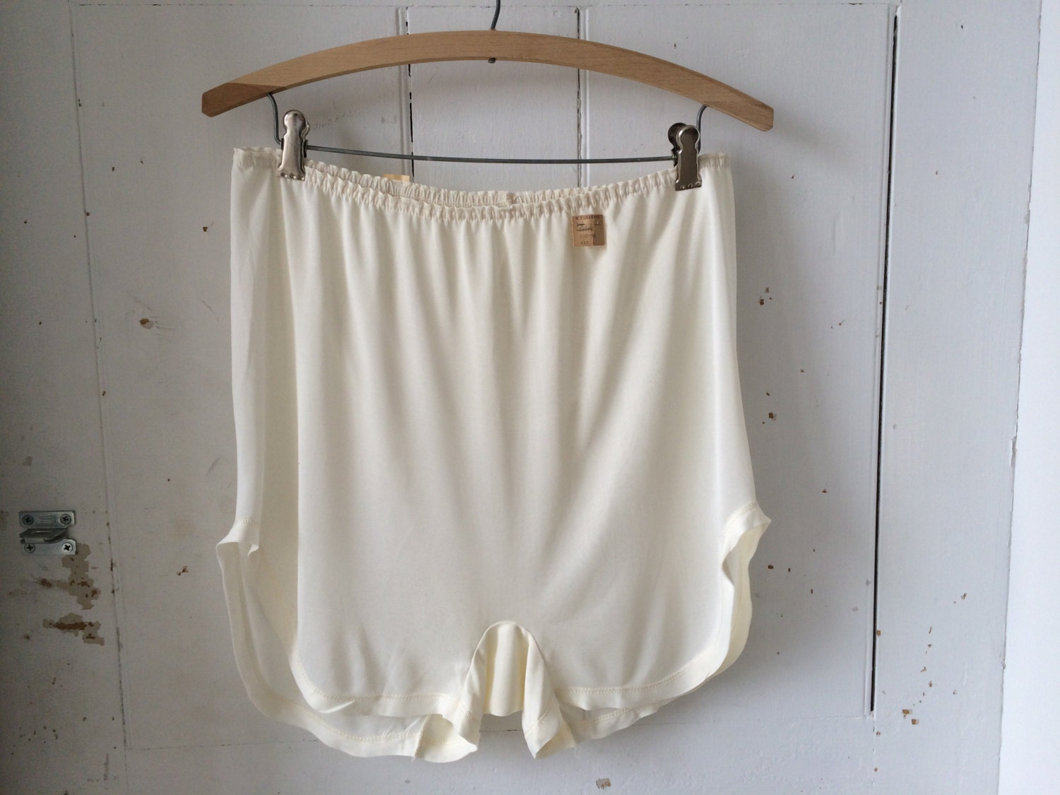 white rayon pants