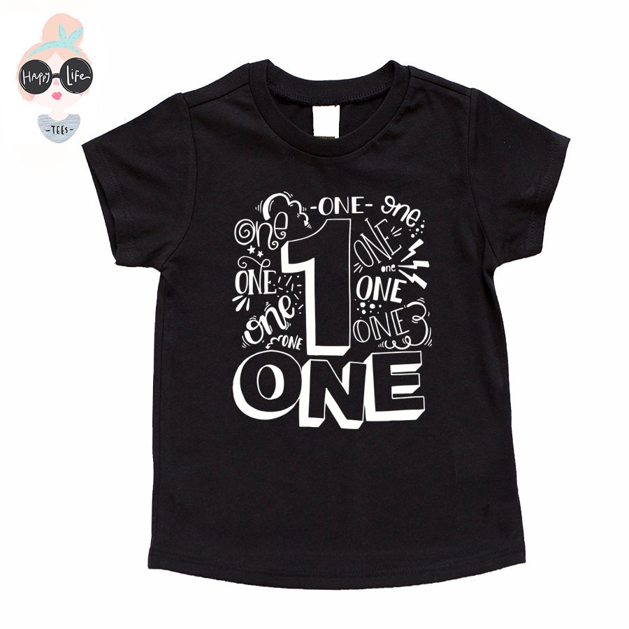 First Birthday Shirt ONE Birthday Shirt One Shirt First