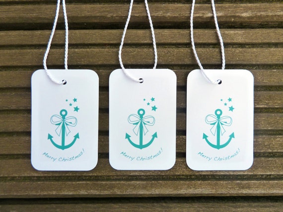 gift tag set anchor maritime nautical christmas gift gift tag set anchor maritime nautical christmas gift