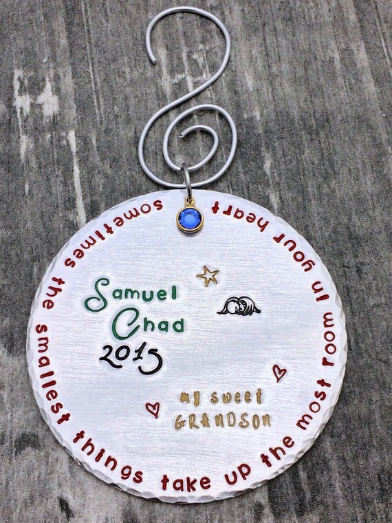 Angel Baby Ornament. Memorial Christmas Ornament. Memorial Ornament