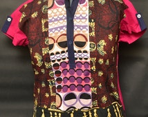 african print shirt women