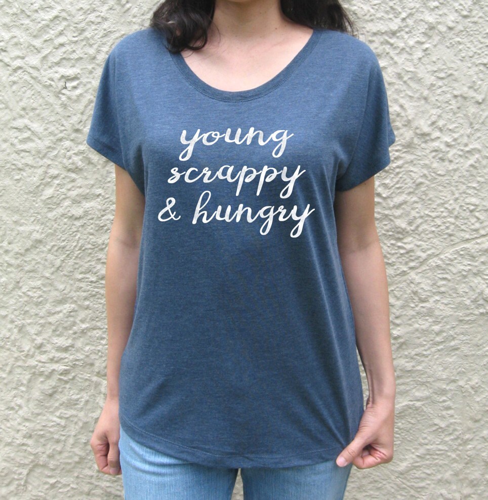 Young Scrappy and Hungry Hamilton tshirt tshirt tee Broadway