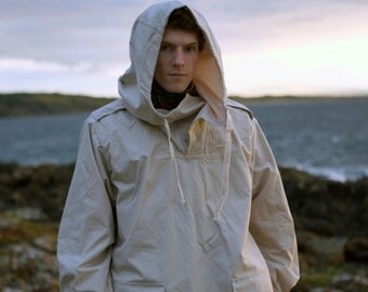 1908-1962 Swedish Vintage Snow Anorak (Swedish Army Classic) WWI & WWII, Winter Jacket, Windproof Layer.