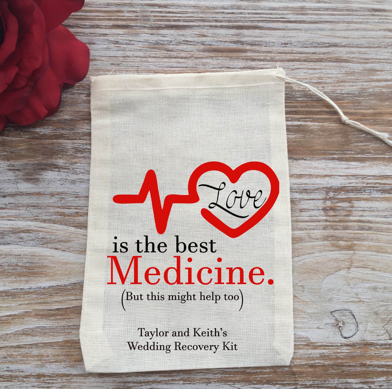 10 Wedding Recovery Kit Bags Wedding Day Survival Kit 