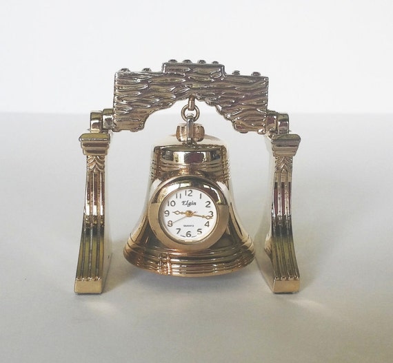Novelty Clock Brass Clock Small Brass Clock Brass