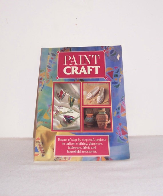 Items similar to Paint Craft Book, North Light Books, Craft & Hobby ...