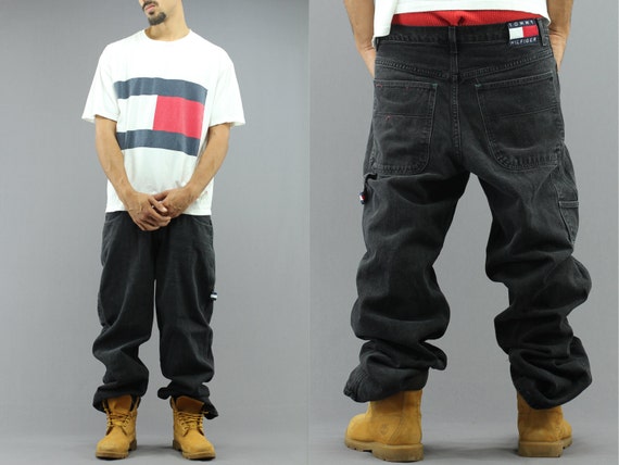 tommy hilfiger baggy pants