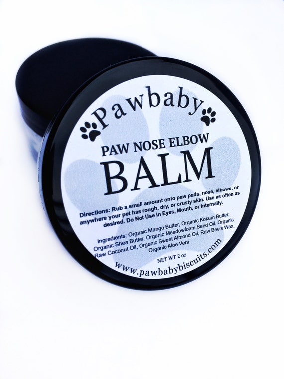 Organic Paw Nose Elbow Balm for Pets Ultra Healing Dog Paw