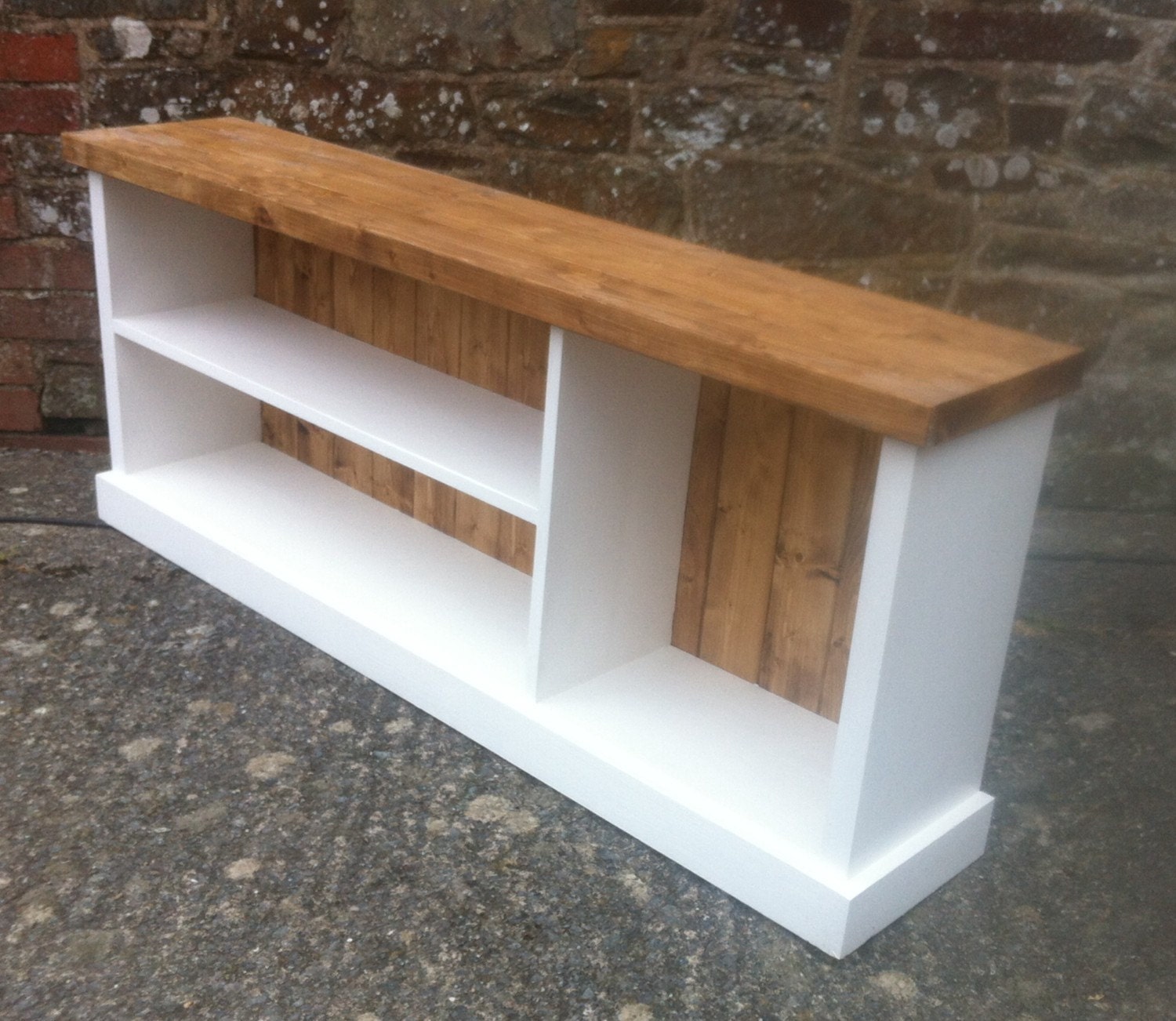 Boot and shoe bench rustic shoe rack by JustOriginalsIn on Etsy