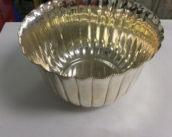 Silver plated bowl