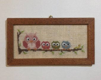 Heritage Cross Stitch Set Aida "Barn Owl", Counting Pattern, cfbo1483-a