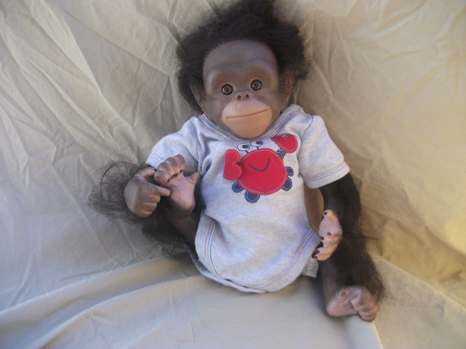 real life monkey dolls