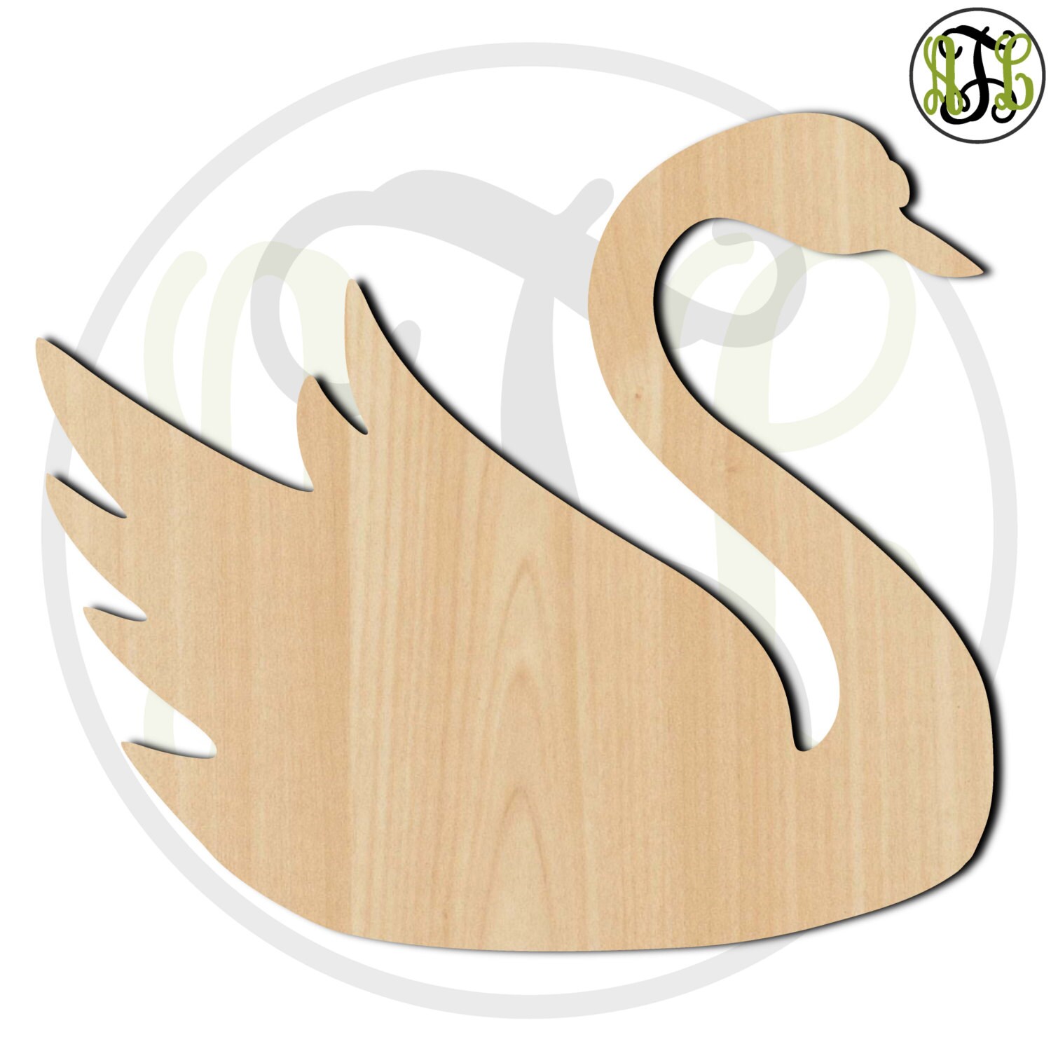 Wooden Laser Cut Swan: A Timeless Symbol of Grace and Elegance