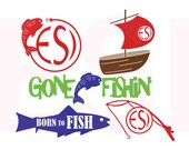 Popular items for fishing svg on Etsy