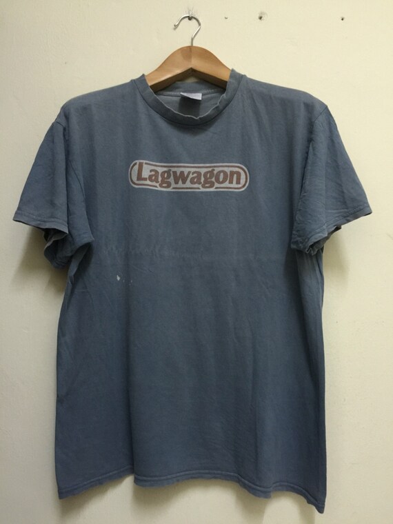 Vintage 90s Punk Rock Lagwagon Band T Shirt by chaosrareclothing86