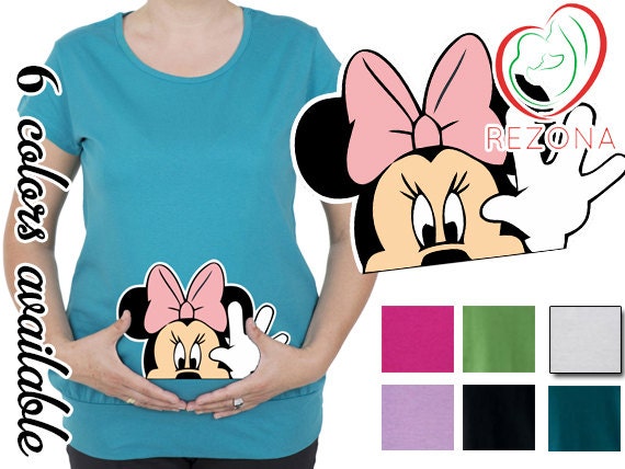 minnie mouse pregnancy shirt