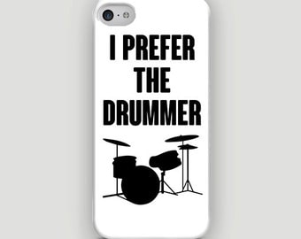 I Prefer The Drummer - Fangirl - Full printed case for iPhone - by HeartOnMyFingers - ANT-005