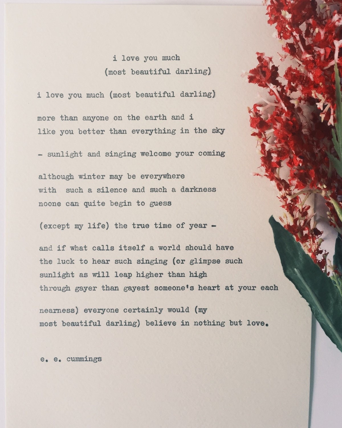 I Love You Poems