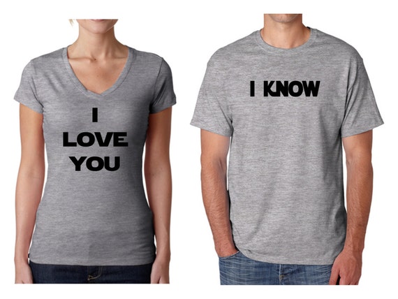 i love you i know t shirts