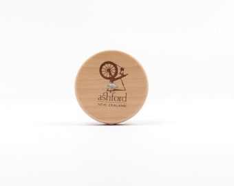 0.75oz - Ashford Top Whorl Drop Spindle & 1oz of Romney Spinning Fiber