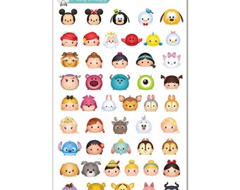 Tsum Tsums Stickers (Mini) - Disney Planner Stickers