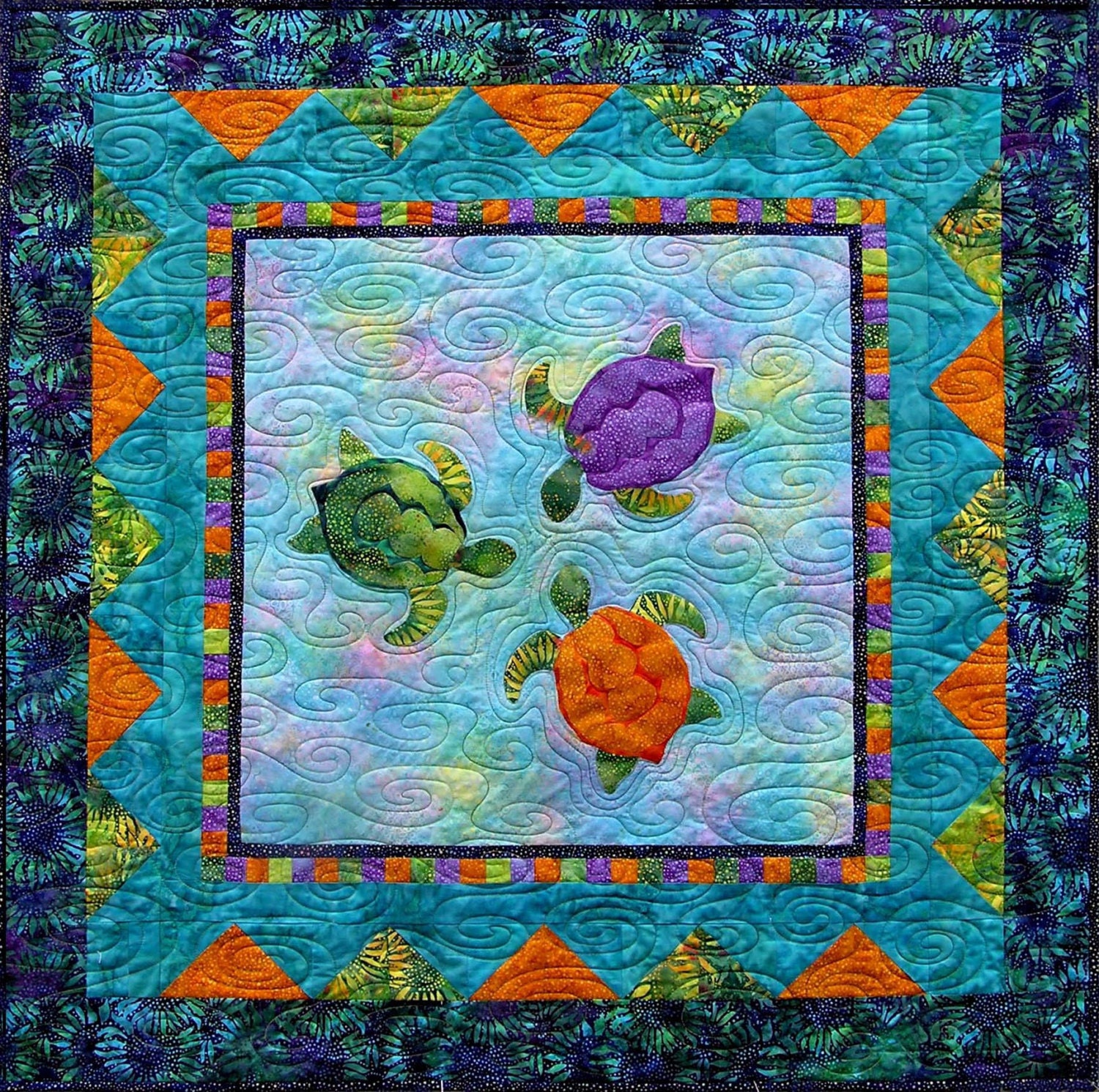 Turtle Talk quilt pattern