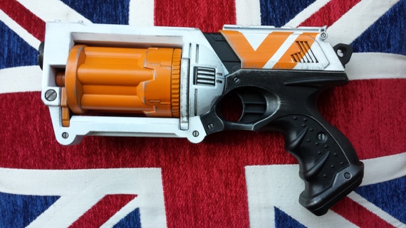 hand cannon nerf gun