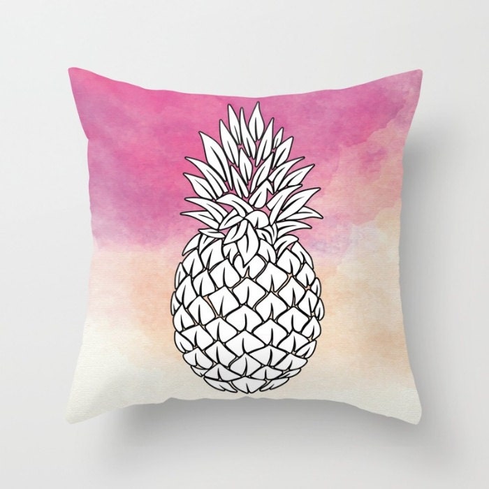 pineapple shaped throw pillow