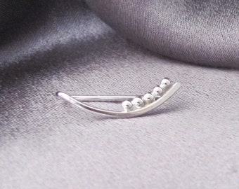Ear Climber Earrings, Ear Crawler Earrings, Ear Climbers ~ Dotted